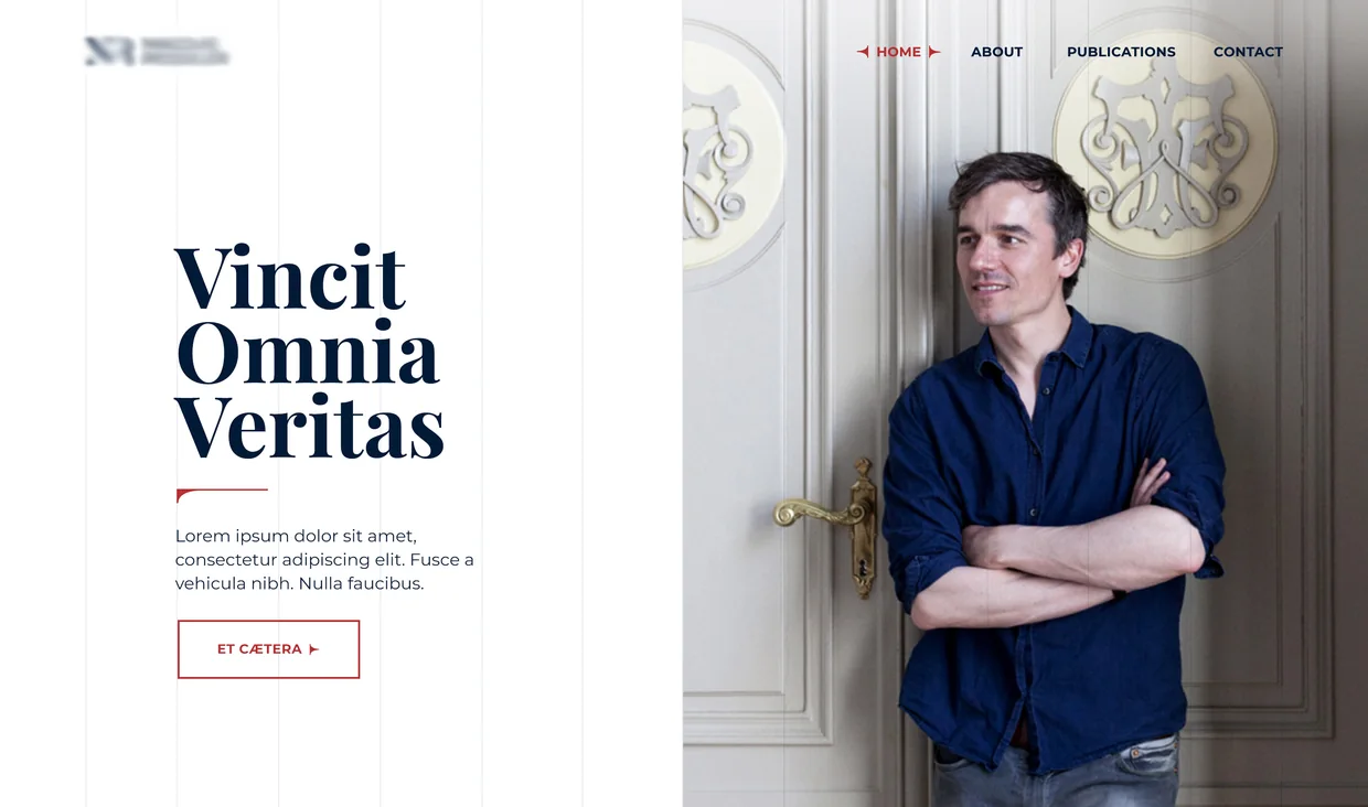 Homepage section: Hero