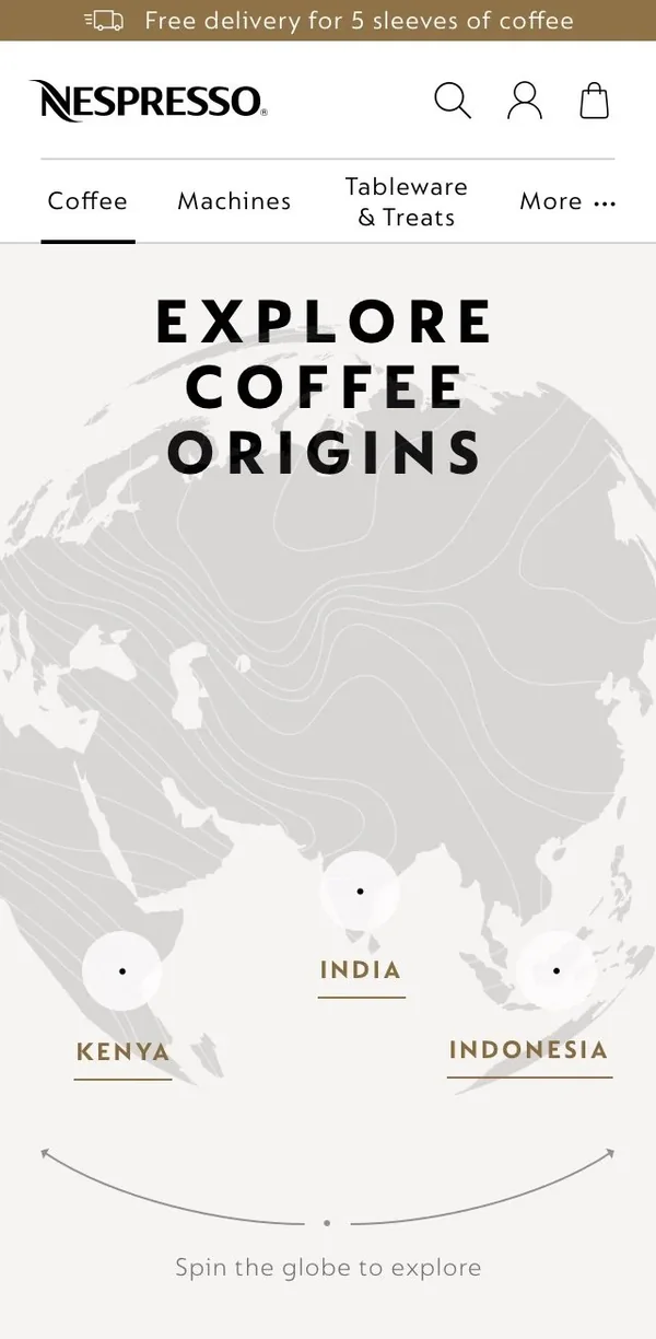 Coffee origins, section 1 of 2
